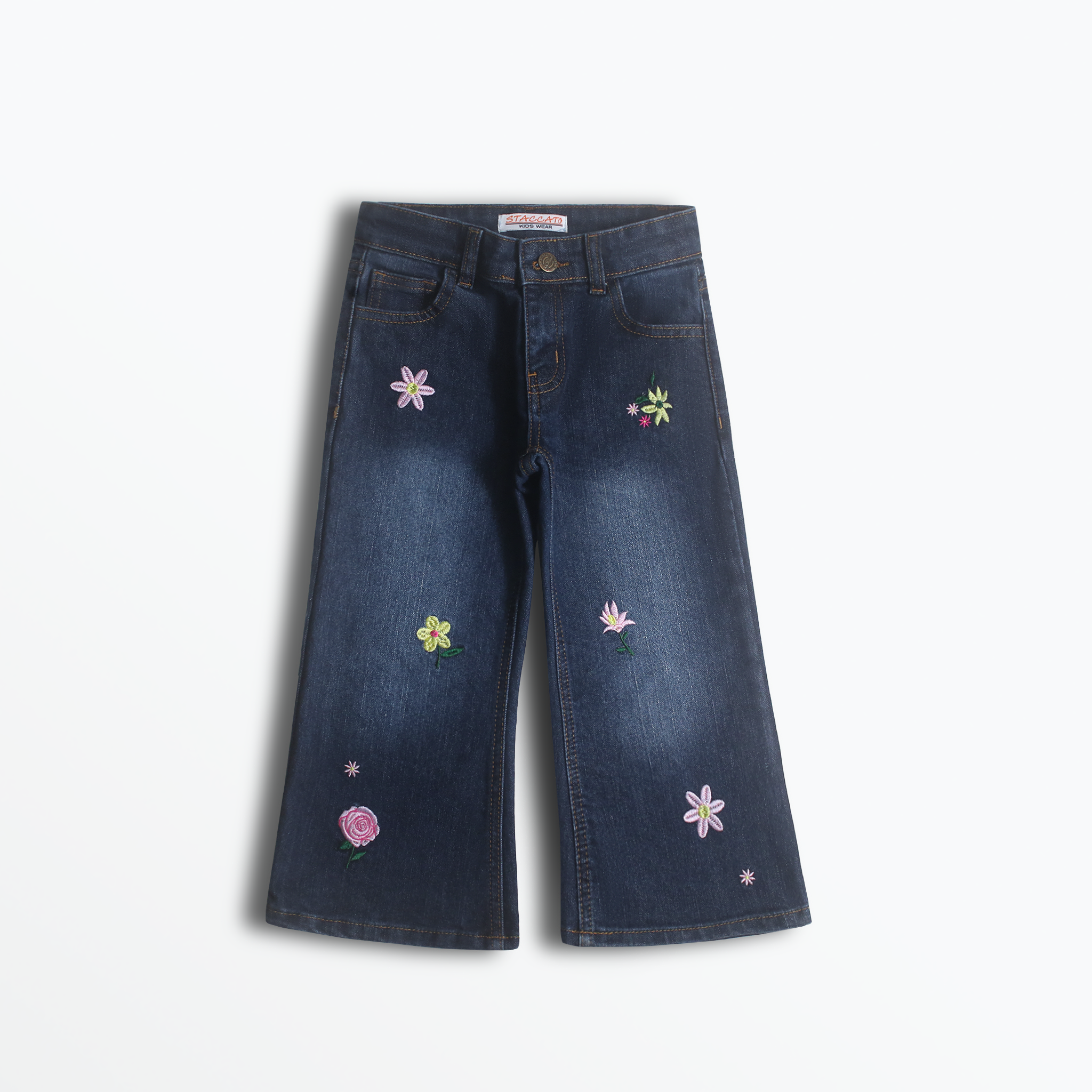 Bloomy Wide Leg Denim Pants (DG004)