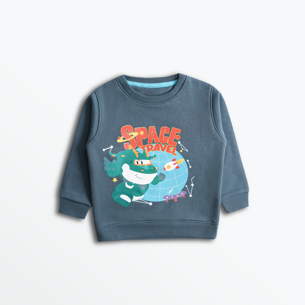 Imported Space Travel Dino Sweatshirt