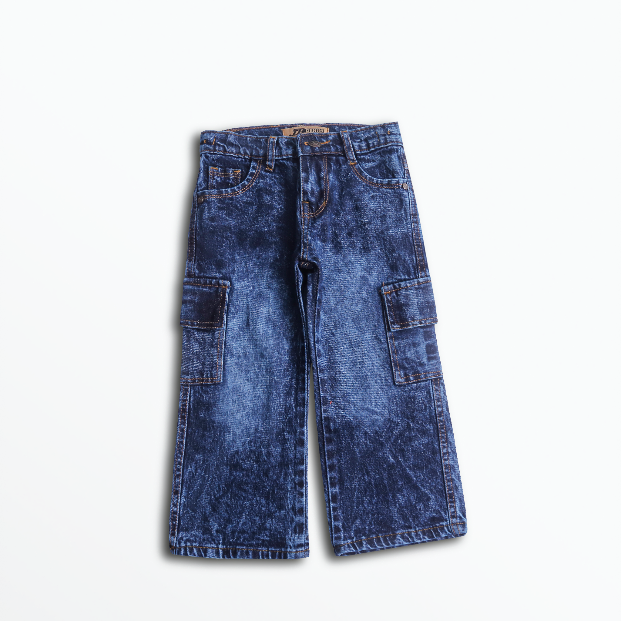 Blue Blaze Cargo Jeans(#d107)