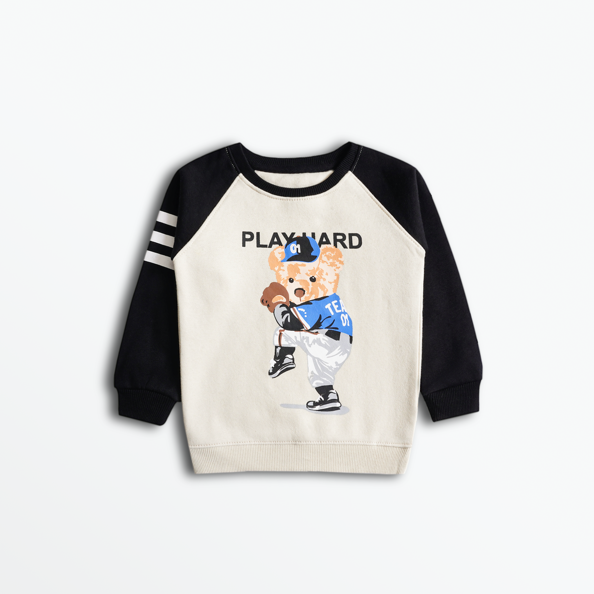 Imported Play Hard Bear Fleece Set