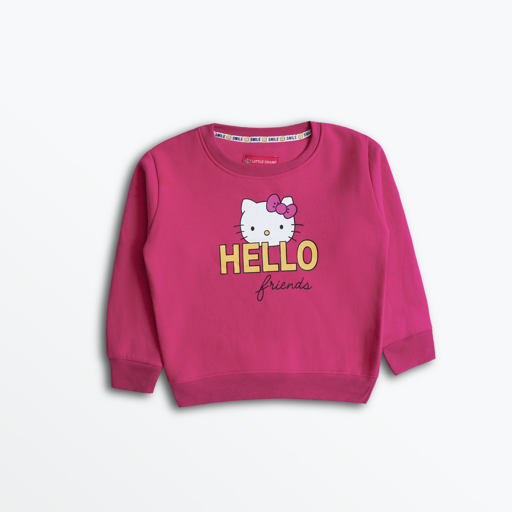 Hello Friends Fleece Set