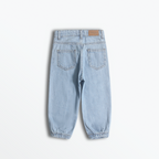 Light Blue Embroidered Jogger Jeans (DG006)