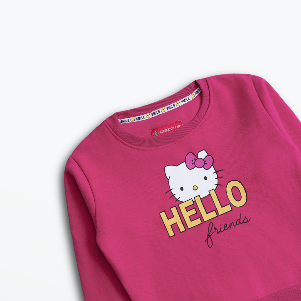 Hello Friends Fleece Set