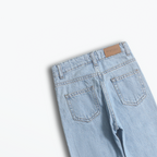 Light Blue Embroidered Jogger Jeans (DG006)