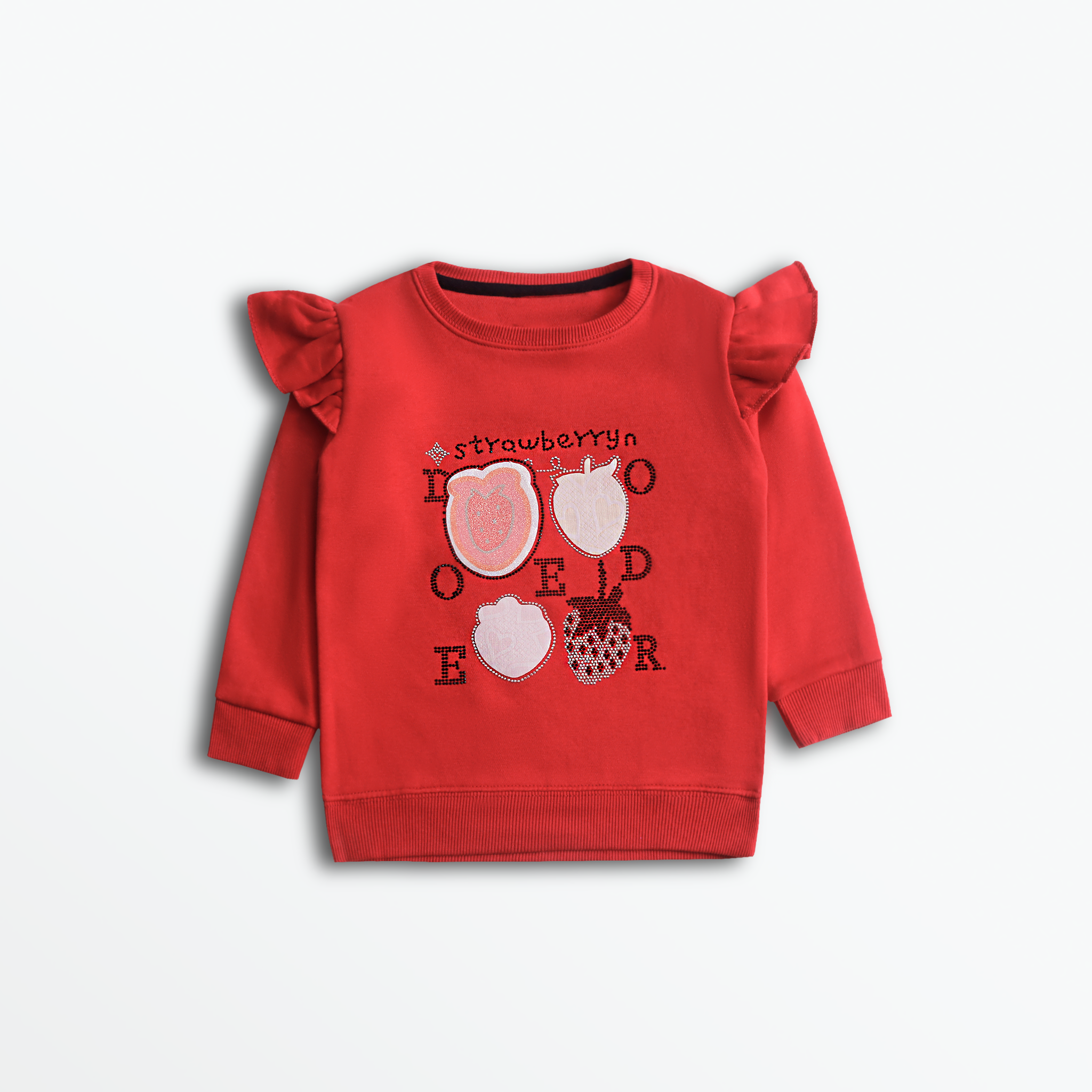 Imported Fruity Garden Sweatshirt.