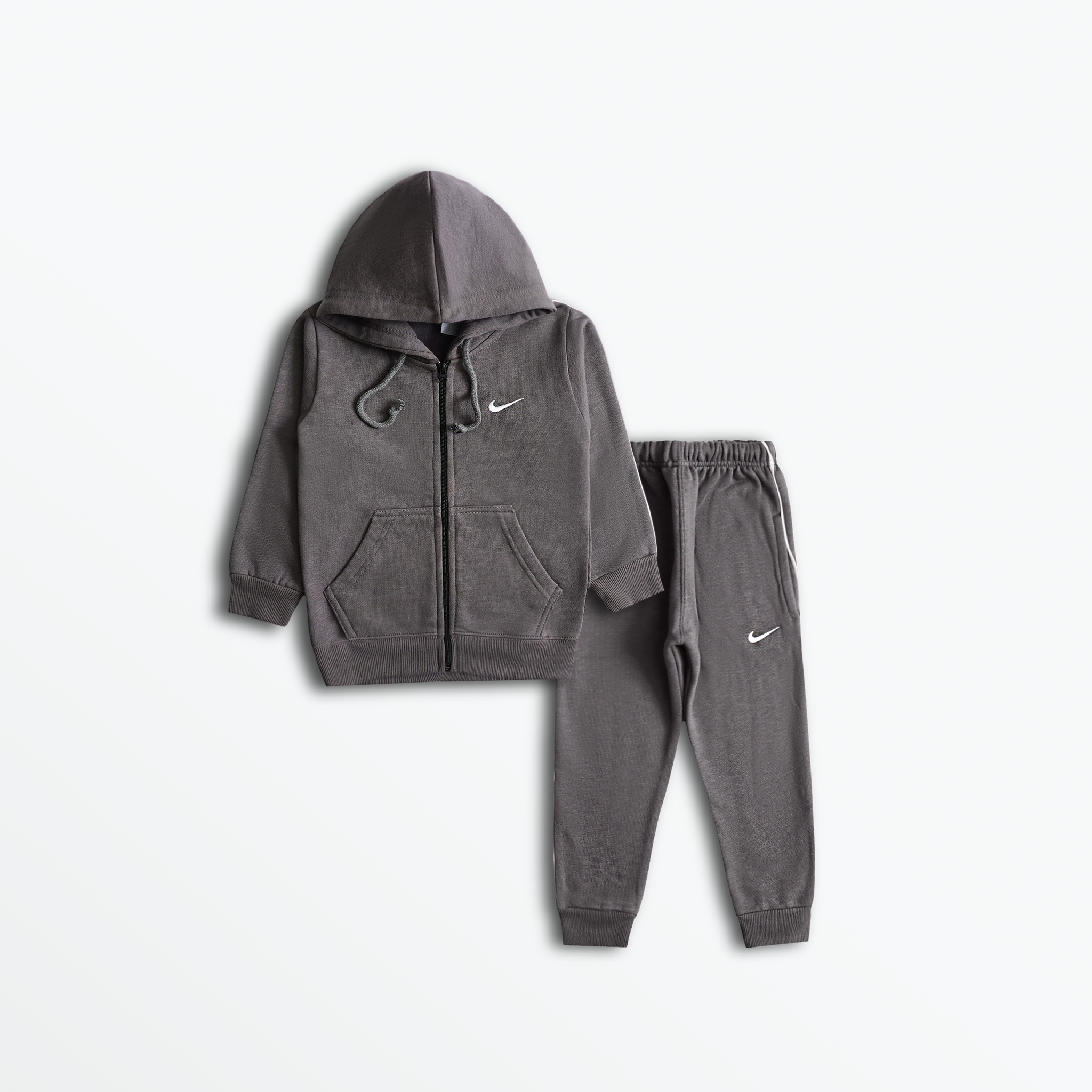 Storm Grey Zip Tracksuit