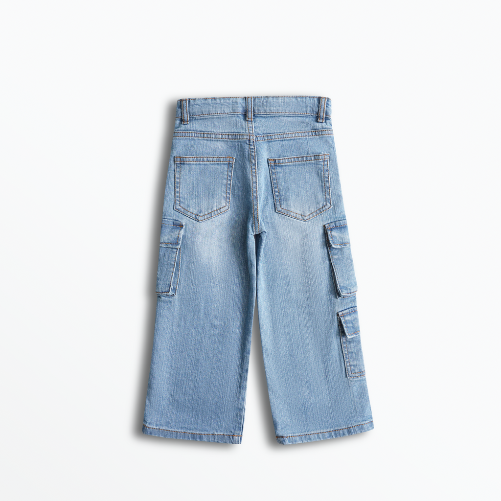 Triple Flap Cargo Jeans