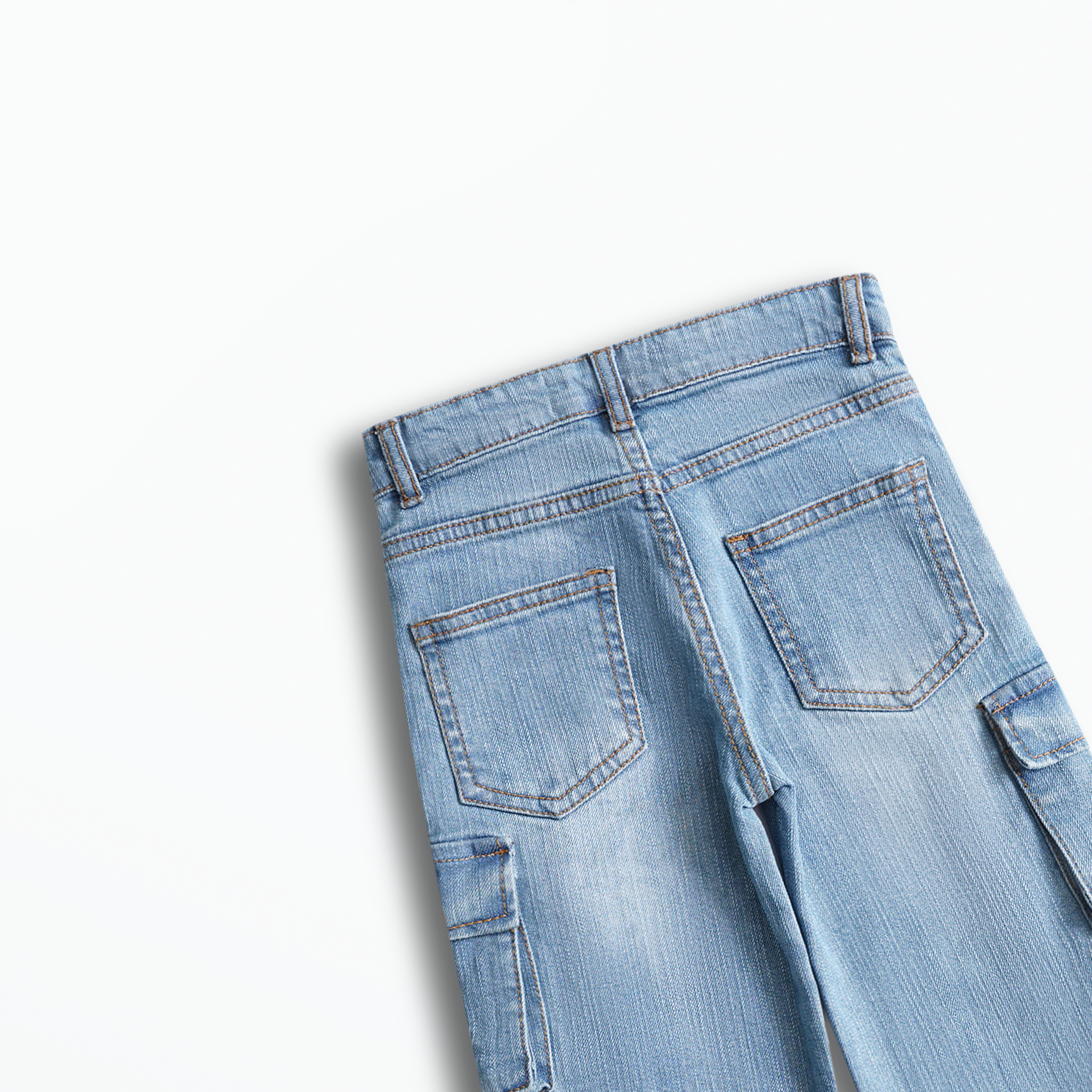 Triple Flap Cargo Jeans