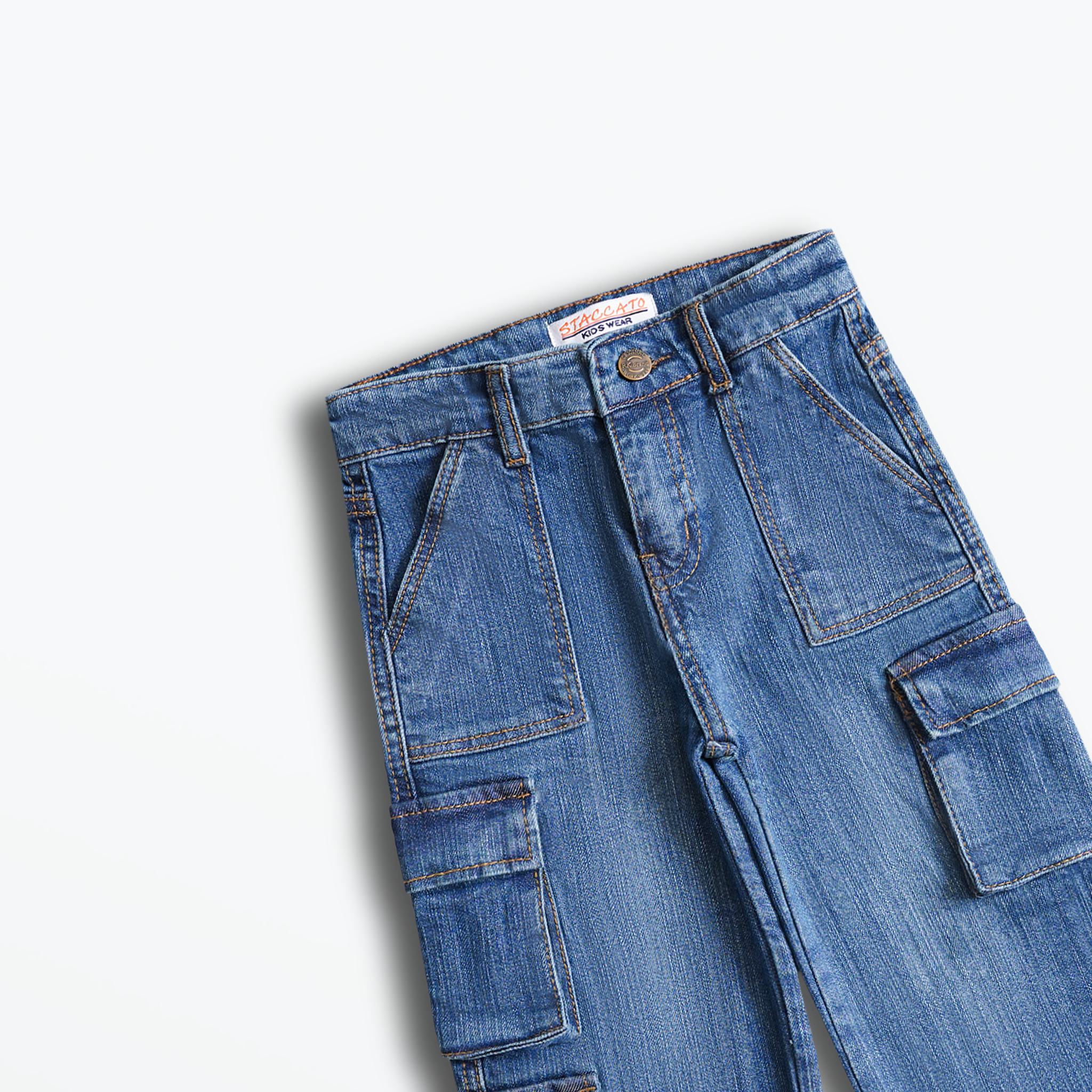 Ocean Triple Flap Cargo Jeans