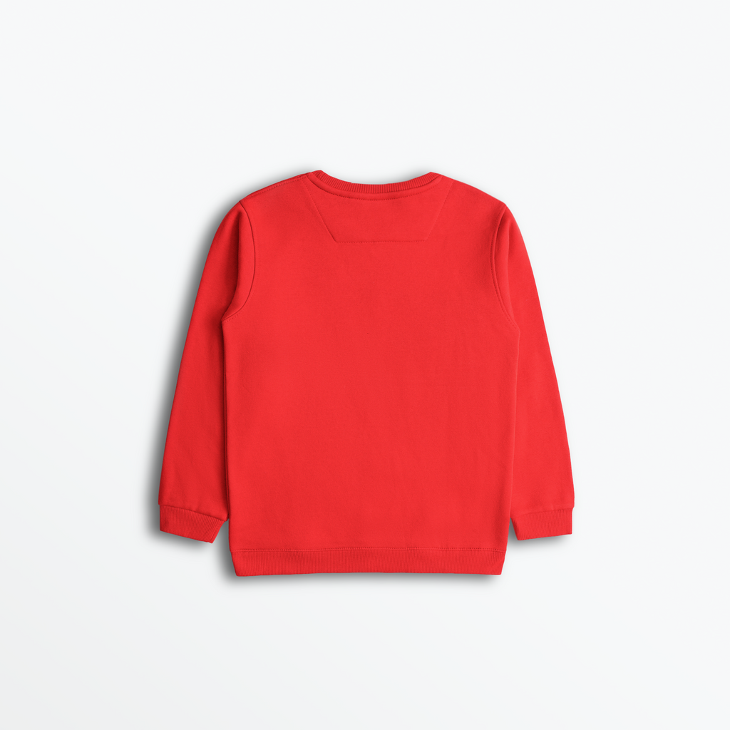 Imported Ocean Vibe Red Sweatshirt