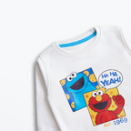 Imported Sesame Fun Crew Sweatshirt