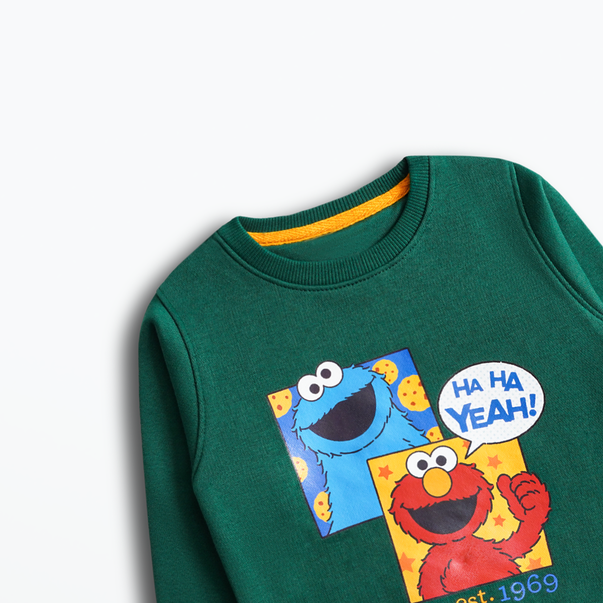 Imported Sesame Street Laugh Crewneck