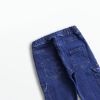 Dark Indigo Cargo Jogger Jeans