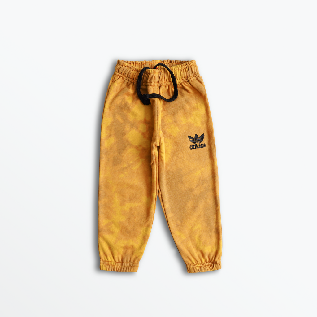 Mustard Tie-Dye Street Joggers