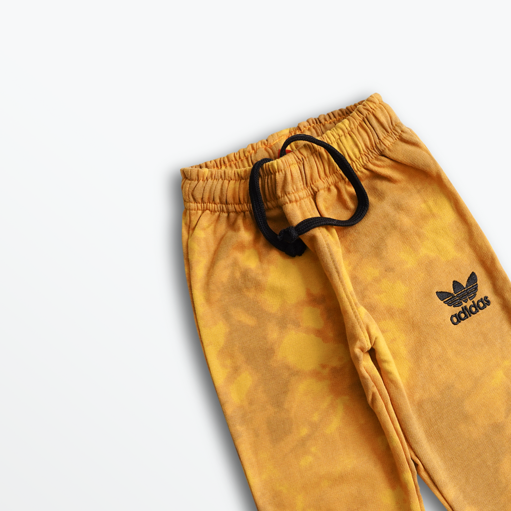 Mustard Tie-Dye Street Joggers