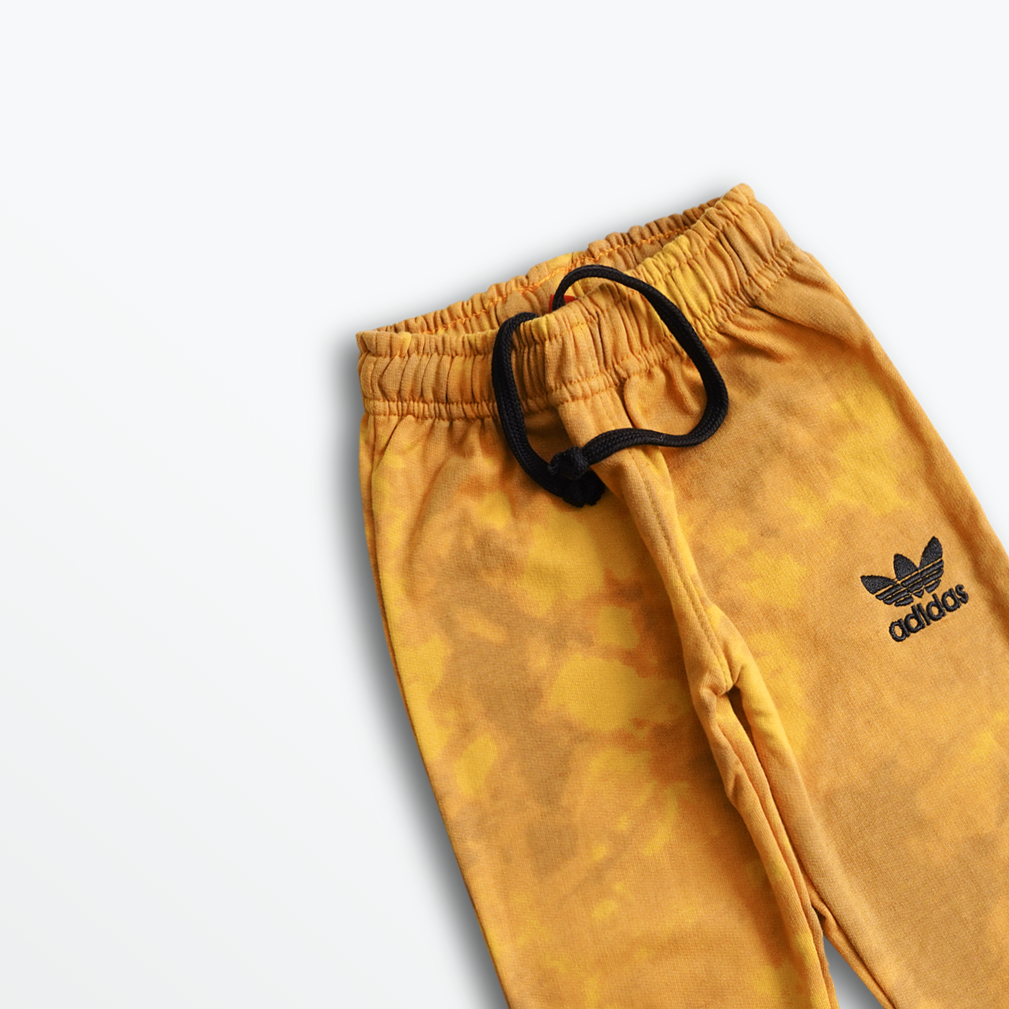 Mustard Tie-Dye Street Joggers