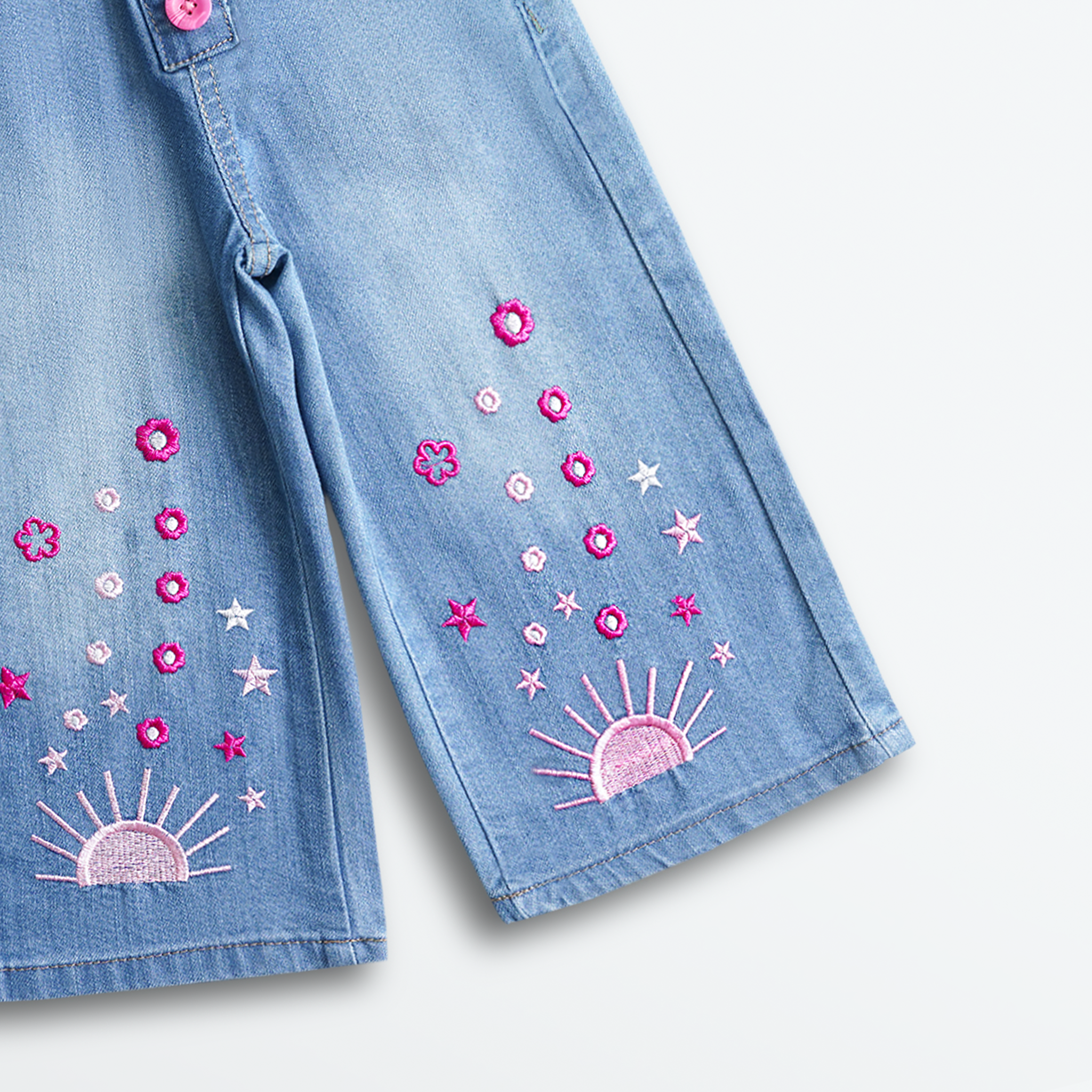 Sunshine Spark Denim Culottes