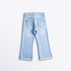 Embroidered Heart Denim Jeans