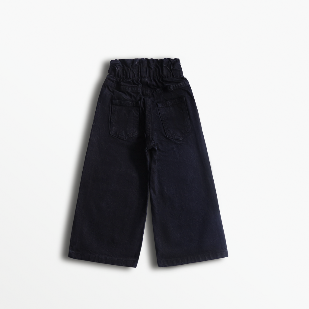 Midnight Daisy Wide Leg Pants (DG012)