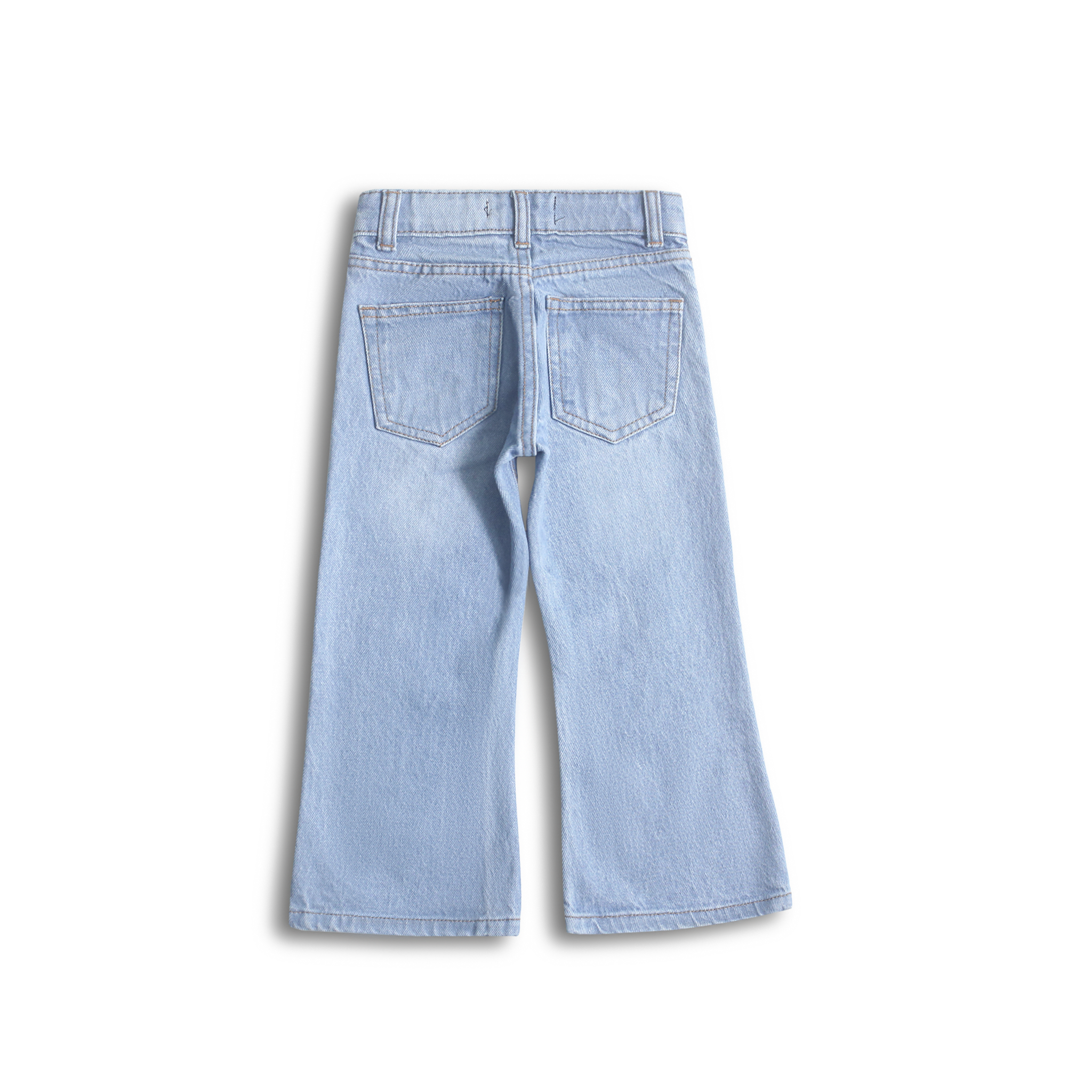 Flower Patch Wide Leg Denim (DG001)