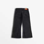 BloomTrail Embroidered Black Jeans (DG013)