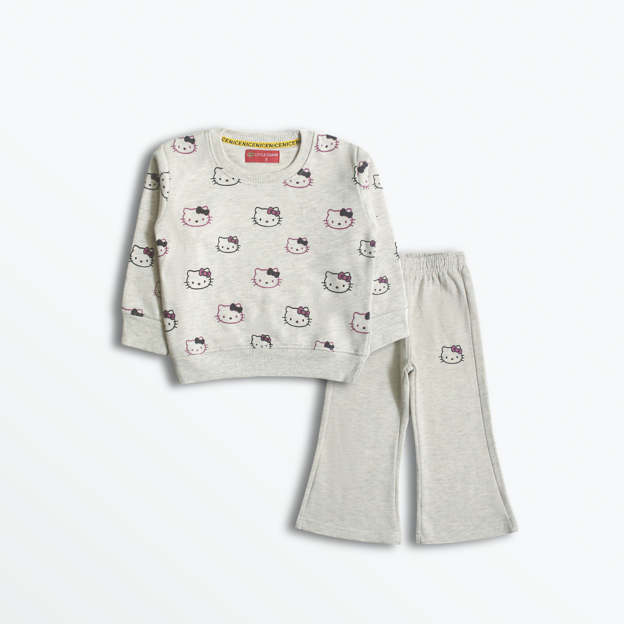 Kitty Cuddle Fleece Set