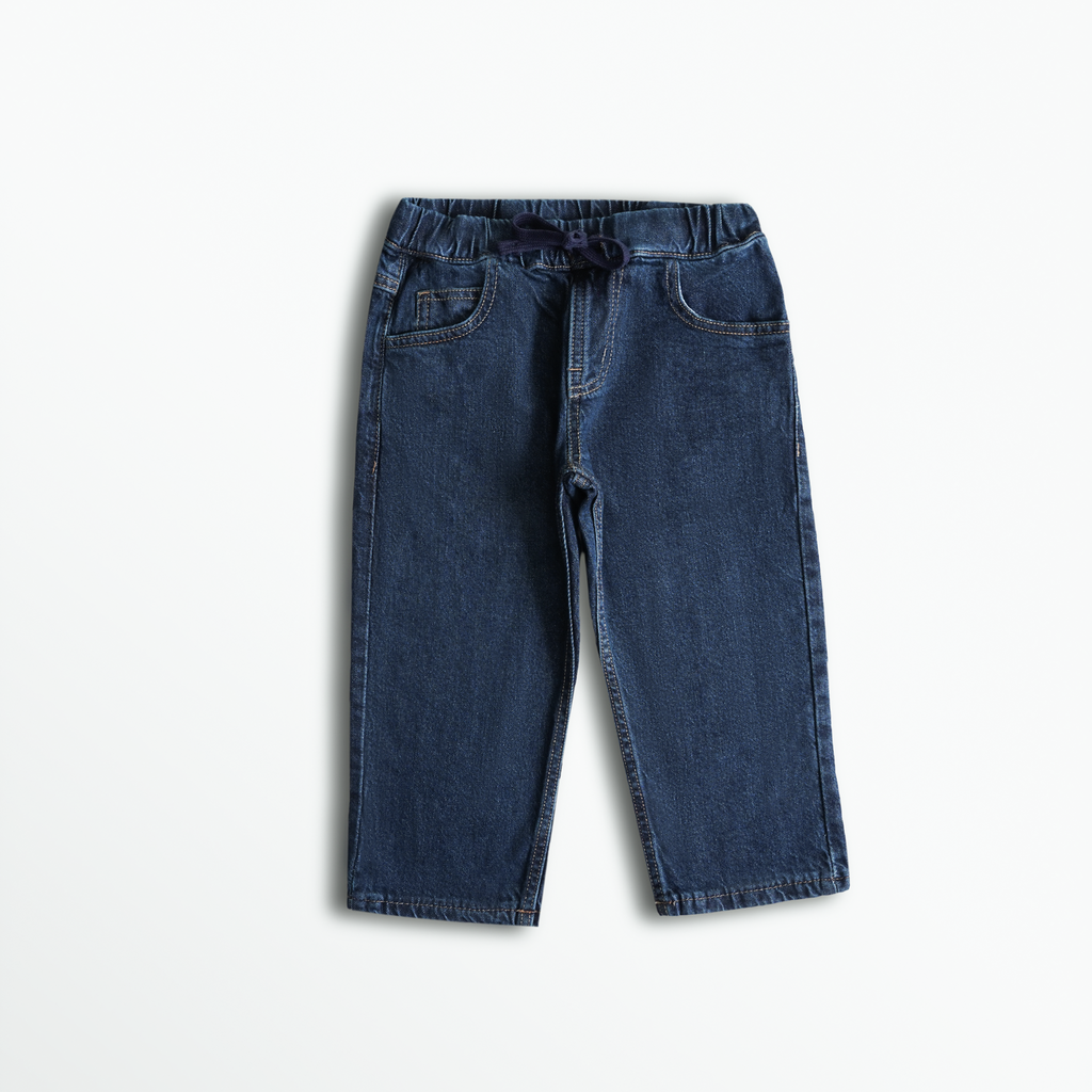Play Time Mid-Tint Denim Jeans(#d113)
