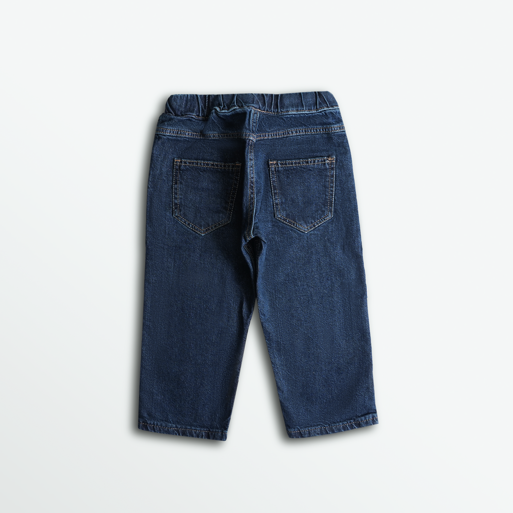 Play Time Mid-Tint Denim Jeans(#d113)