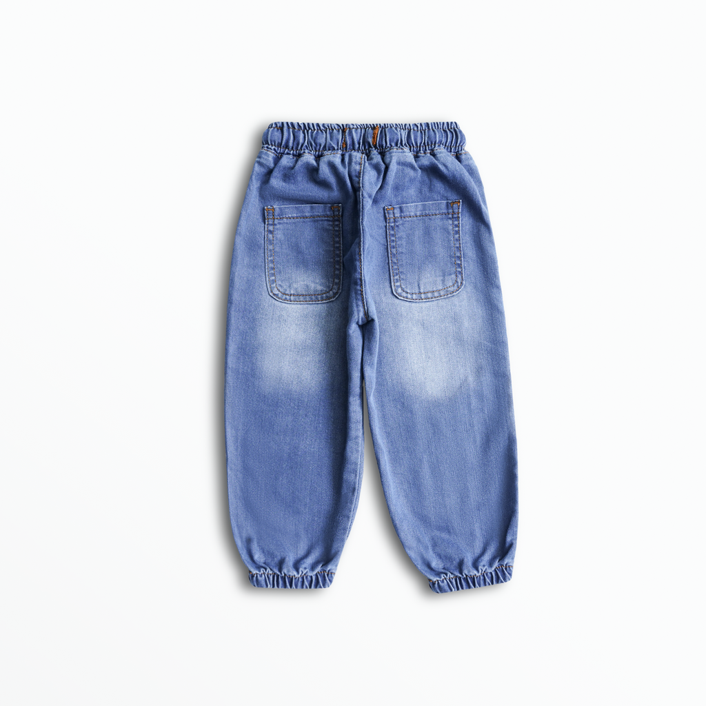 Blossom Breeze Denim Joggers
