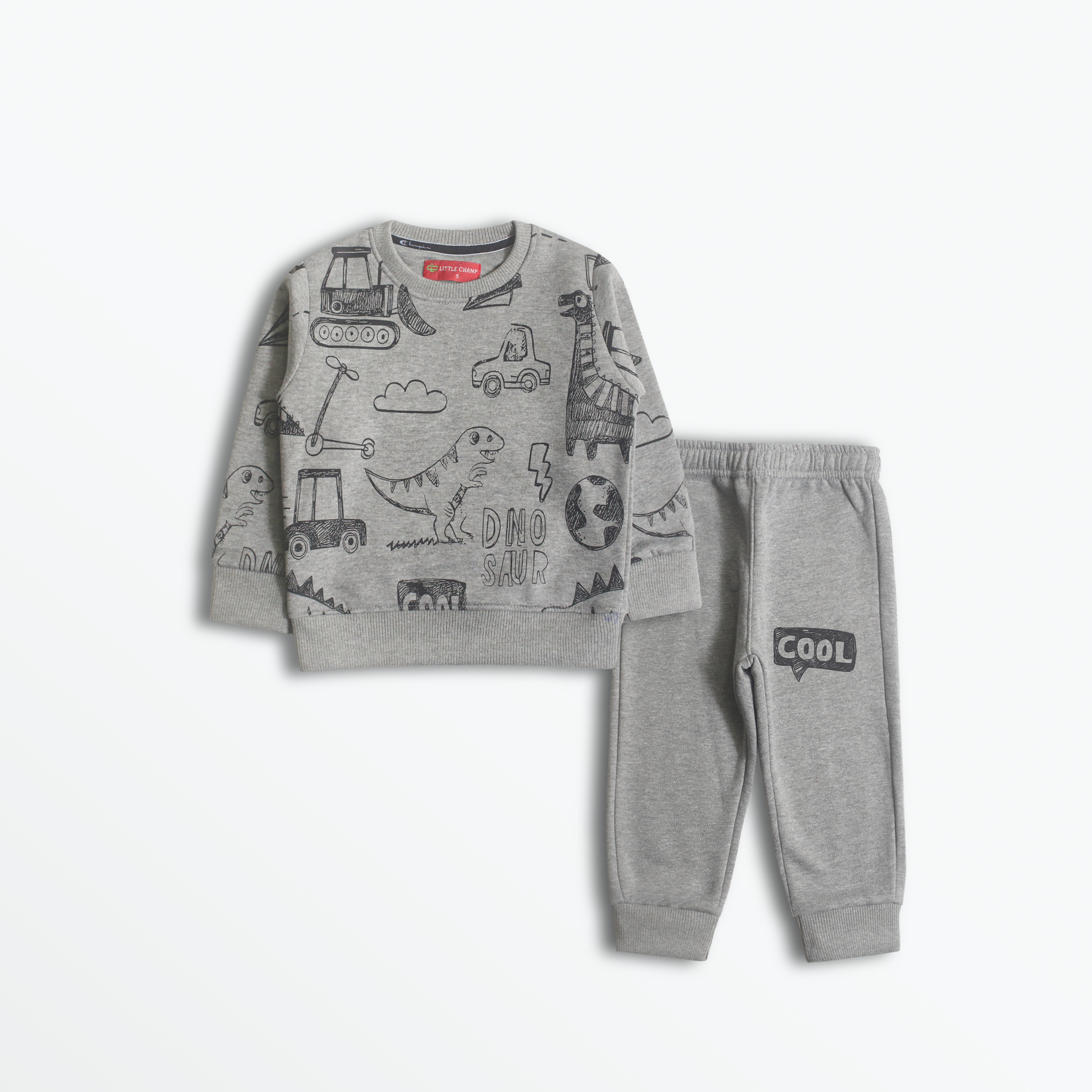 Dino Cool Playtime Sweatshirt Set