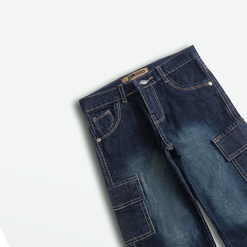 Urban Explorer Kids’ Cargo Jeans (#d106)