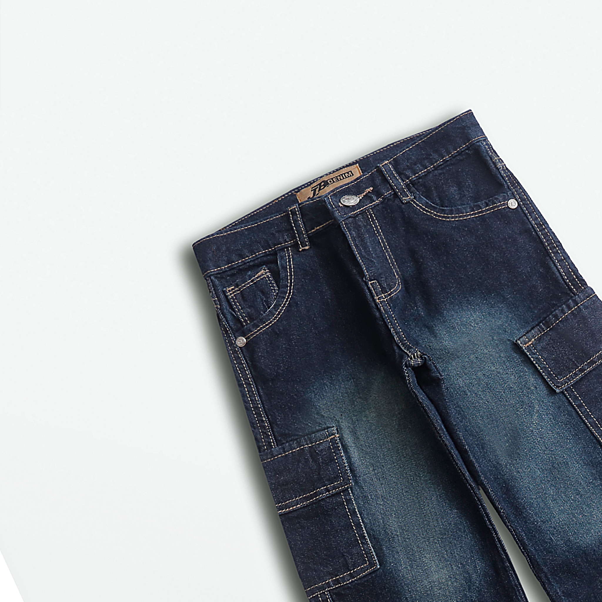 Urban Explorer Kids’ Cargo Jeans (#d106)