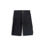 Midnight Black Denim Shorts
