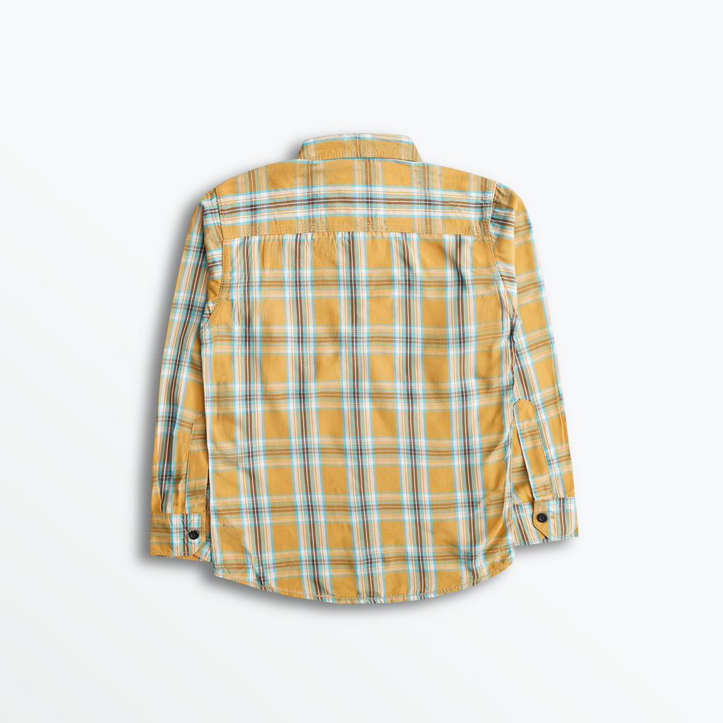 Golden Harvest Plaid Shirt