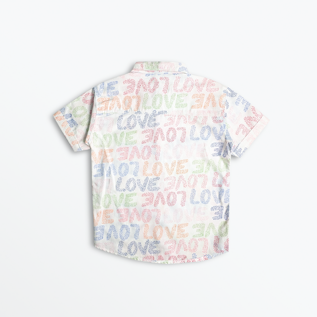 Love Dots Button Down Shirt