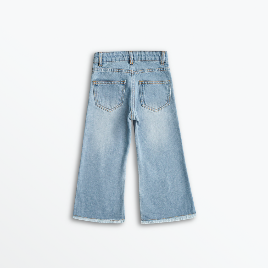 Sunny Bloom Denim Pants (DG031)