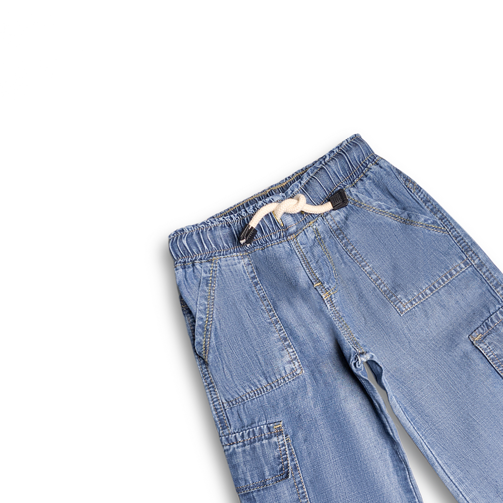 Urban Explorer Denim Cargo Pants (DB 184)
