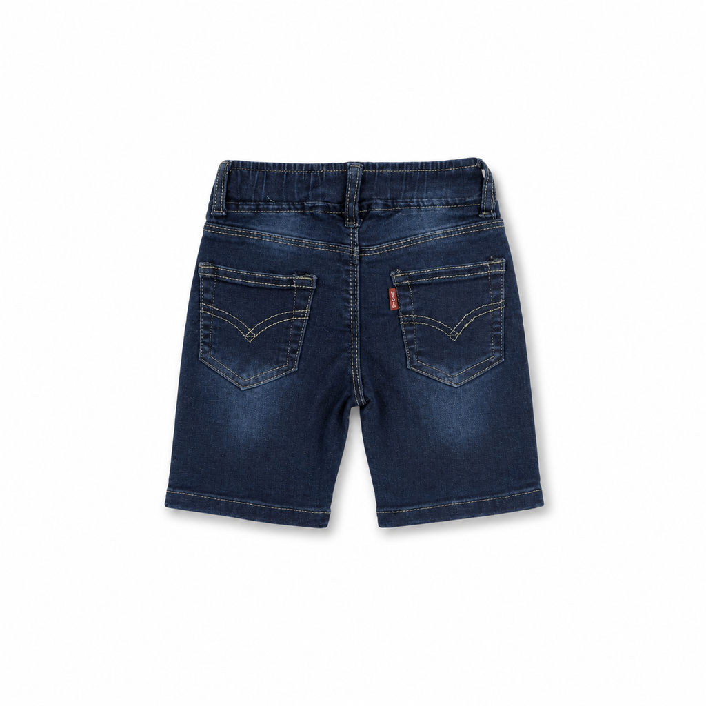 Kids Denim Drawstring Shorts