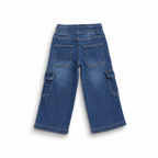 Classic Indigo Cargo Denim Pants (DB190)