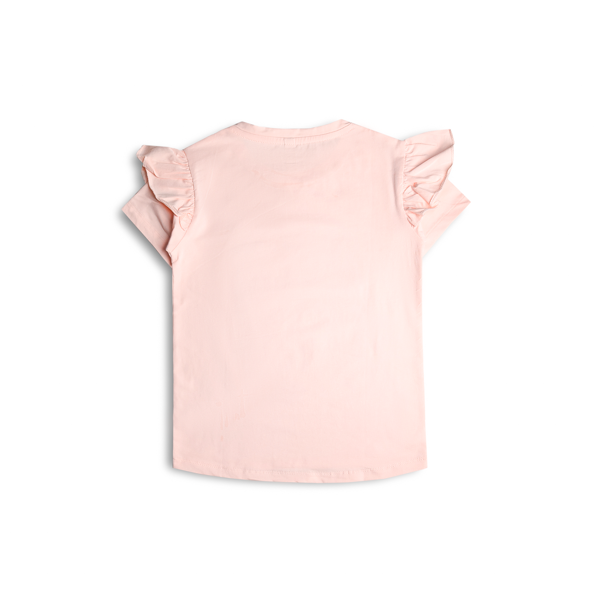 Blush StarSpark Ruffle Tee