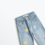 Sunny Bloom Denim Pants (DG031)