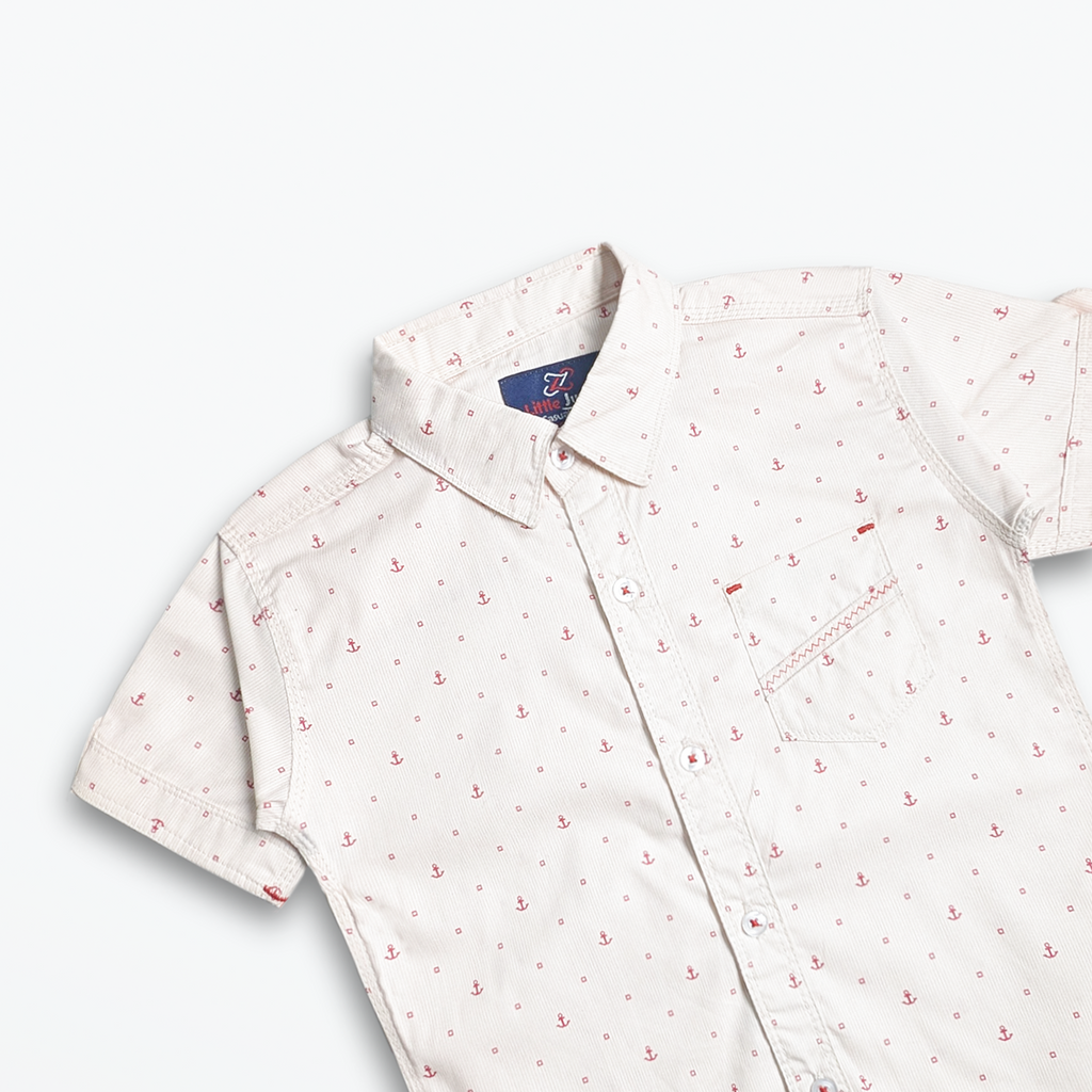 Little Sailor Anchor Shirt