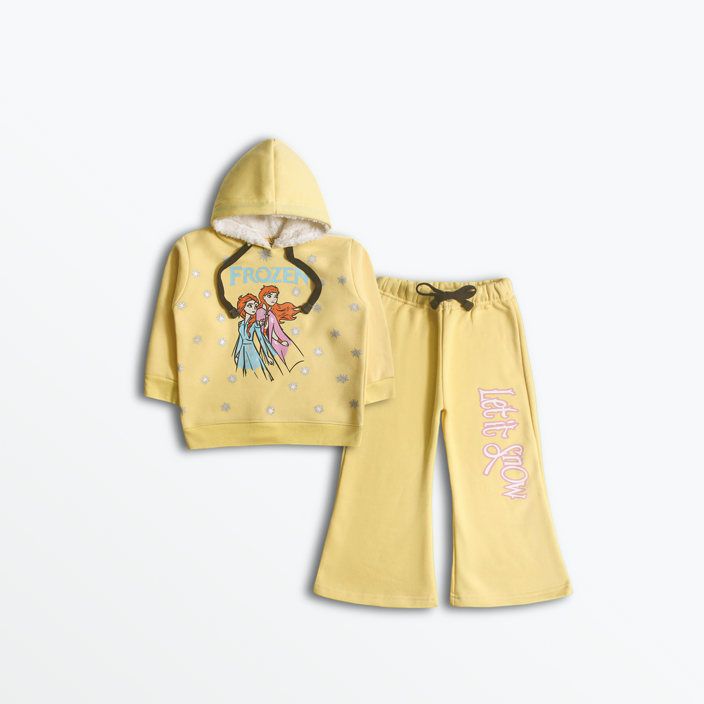 Frozen Snowflake Cozy Hoodie Set