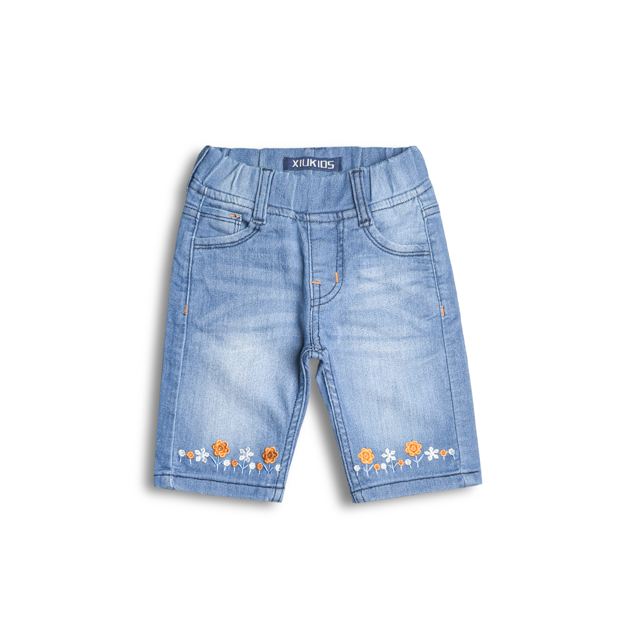 Blossom Breeze Denim Shorts