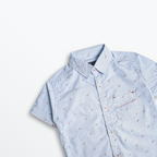 Skyline Stripe Mini Shirt