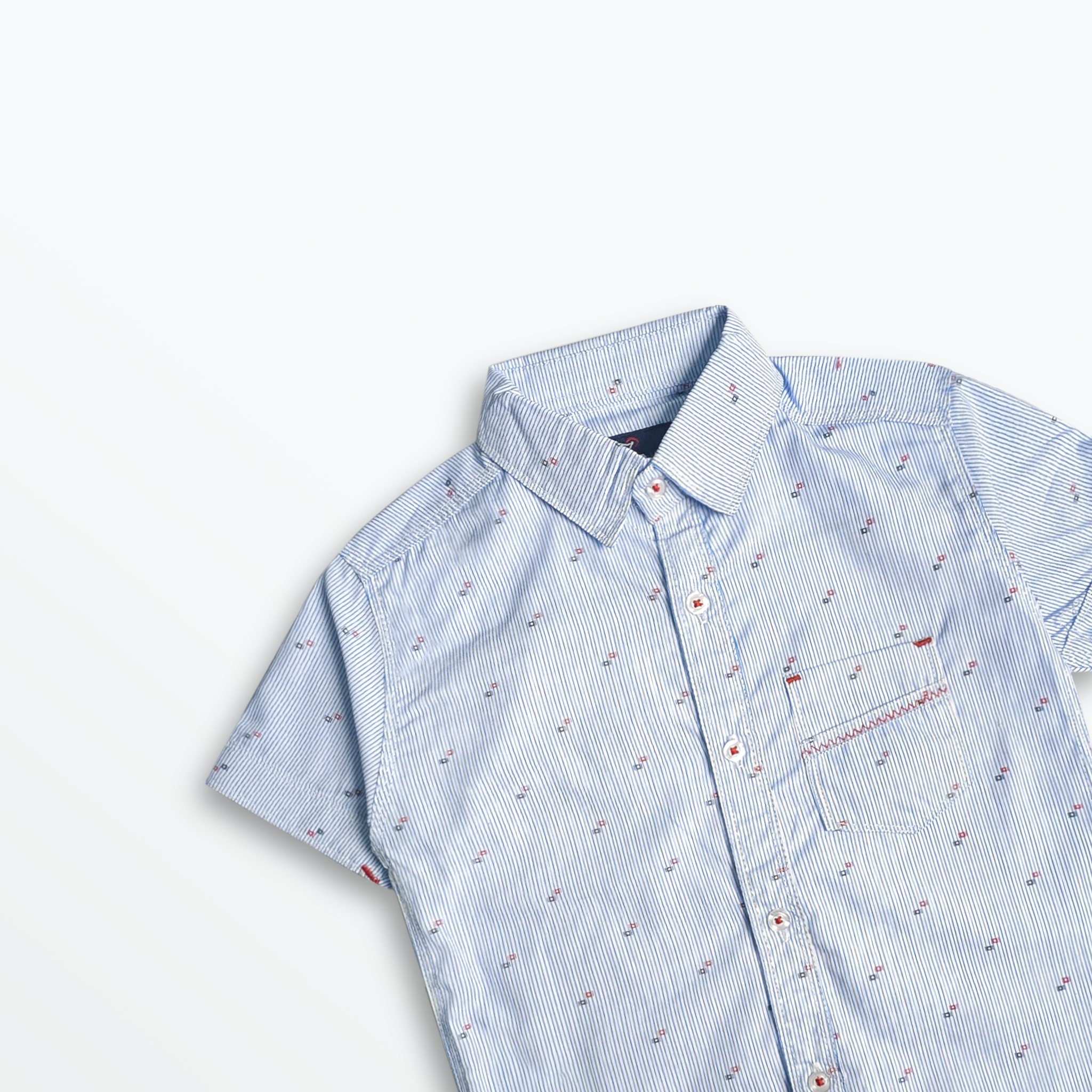 Skyline Stripe Mini Shirt