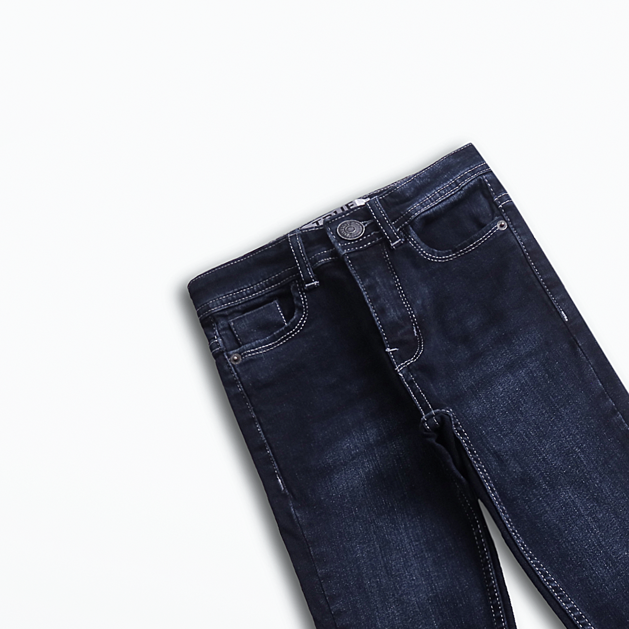 Midnight Classic Denim Jeans (#d105)