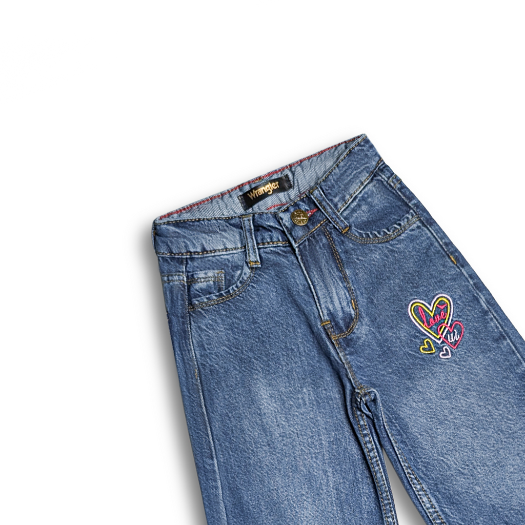SweetHeart Charm Denim Pants (DG041)