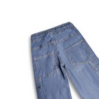 Adventure Kids Denim Cargo Pants (DB 185)