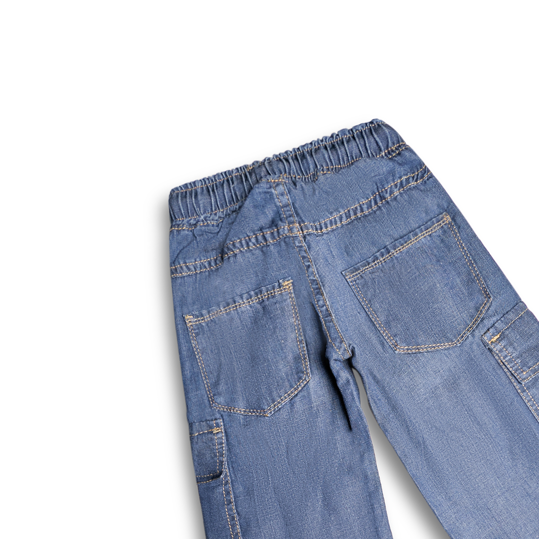 Adventure Kids Denim Cargo Pants (DB 185)